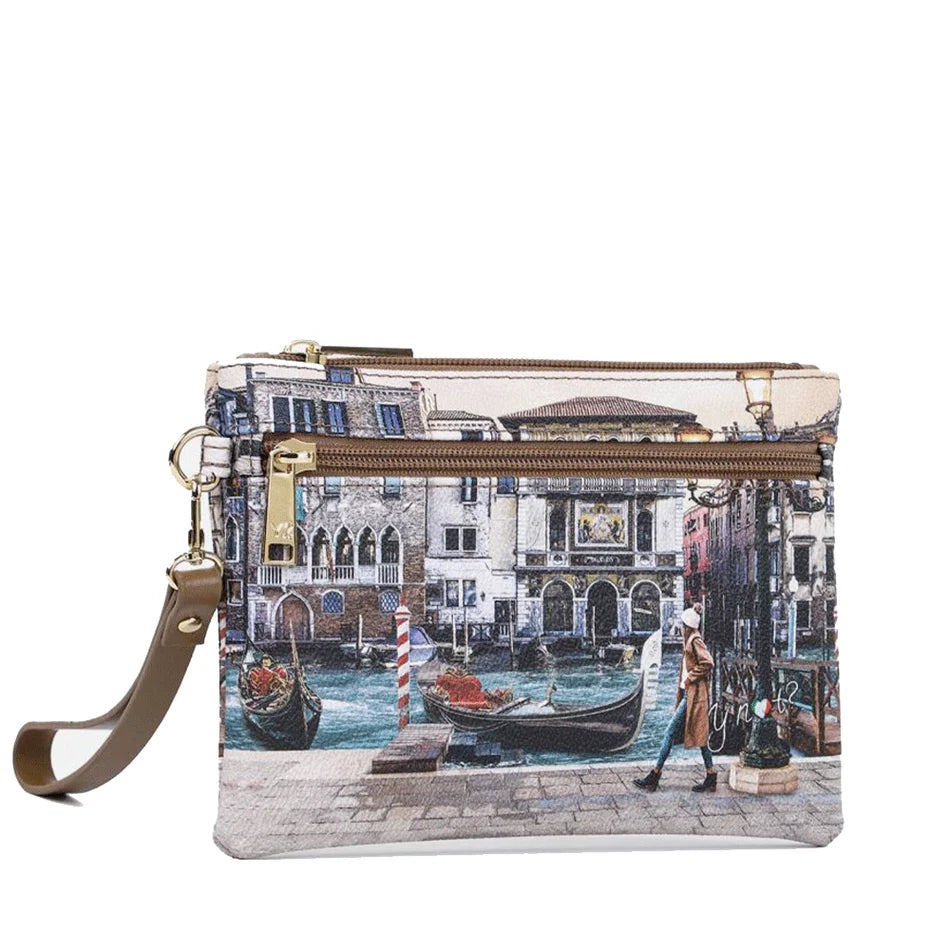 Y NOT? Olasz Női Pochette Blue Lagoon YES-343