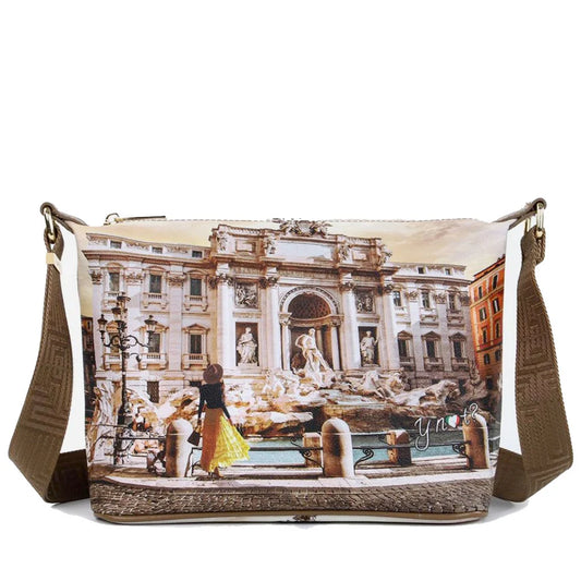 Y NOT? Olasz Női Hobo Válltáska Lost in Rome YES-592